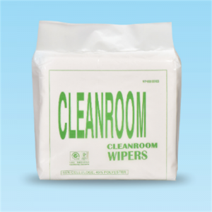 Pembersihan Industri Sekali Pakai 4 inci Cleanroom Polyester Lint Free rub-down Paper