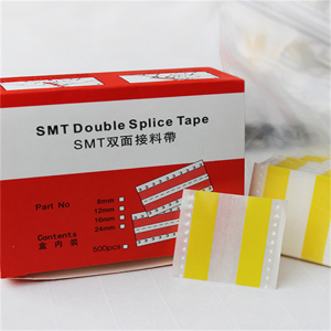 8mm 12mm 24mm 32mm Yellow Double Splice Tape For Smt 8mm Carrier Tape Splicing