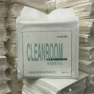 Free Sample Lint Free Polyester Many Sizes Cleanroom Wiper for Electronics Workshops