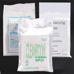 Woodpulp Polyester 9×9 Inch 56gsm 0609 Dust Free Dry Wipes Industrial Nonwoven Wiper Cleanroom Paper